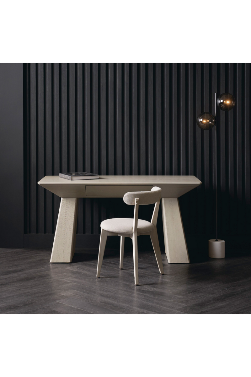 Chaise de salle à manger en bois de chêne | Andrew Martin Bliss | Meubleluxe.fr