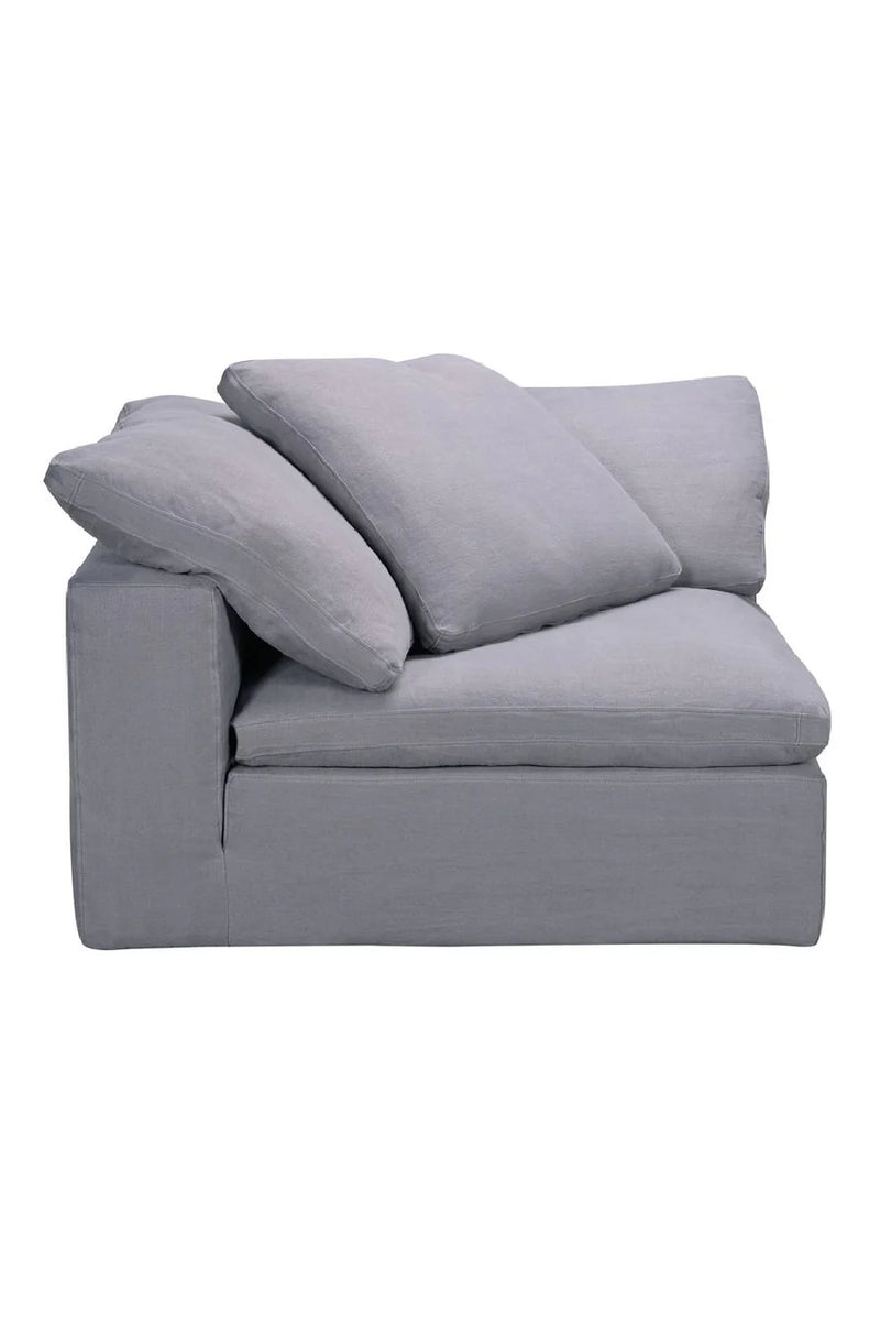 Canapé modulable en lin gris | Andrew Martin Truman Junior