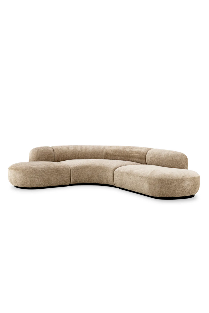 5-seater sofa in sable | Eichholtz Bjorn L