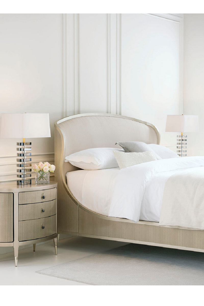 Lit en bois de Koto champagne | Caracole Good night sleep | Meubleluxe.fr