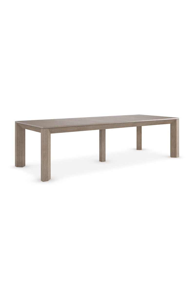 Table de salle à manger extensible rectangulaire en bois | Caracole Country | Meubleluxe.fr