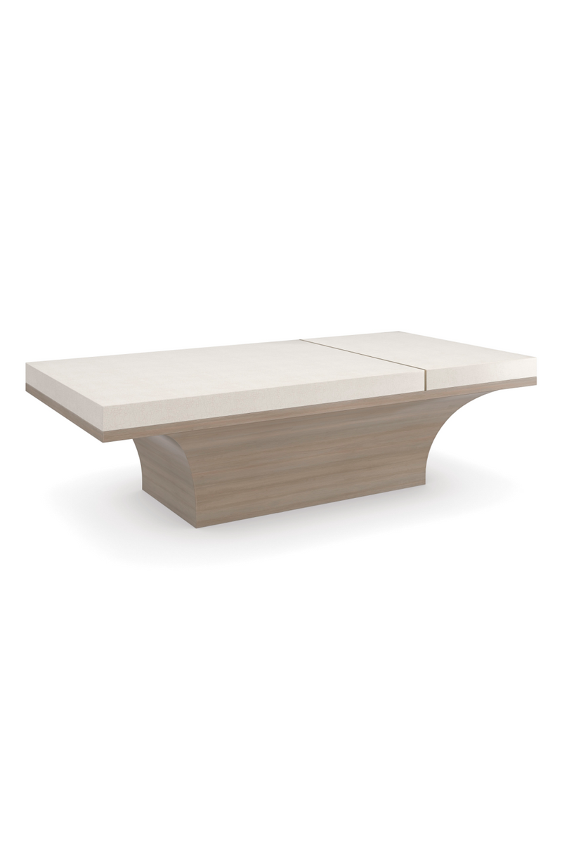 Table basse rectangulaire en bois | Caracole Full Break | Meubleluxe.fr