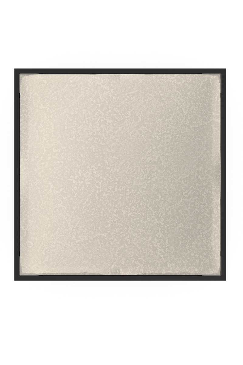 Table d'appoint carrée en verre et métal | Caracole Smoulder | Meubleluxe.fr