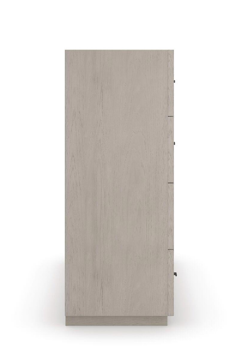 Commode verticale en bois clair | Caracole Clancy Meuble Luxe le spécialiste de Caracole