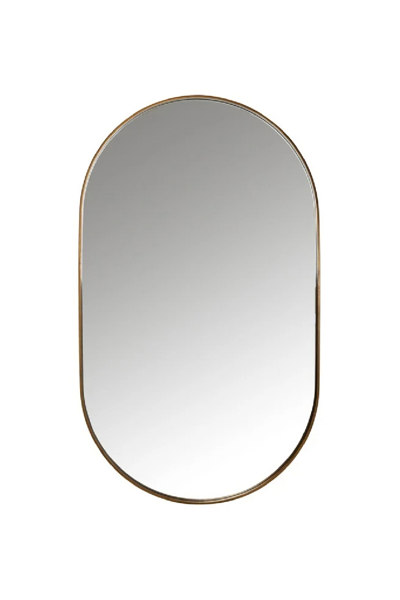 Miroir oval doré | Richmond Skylar | Meubleluxe.fr