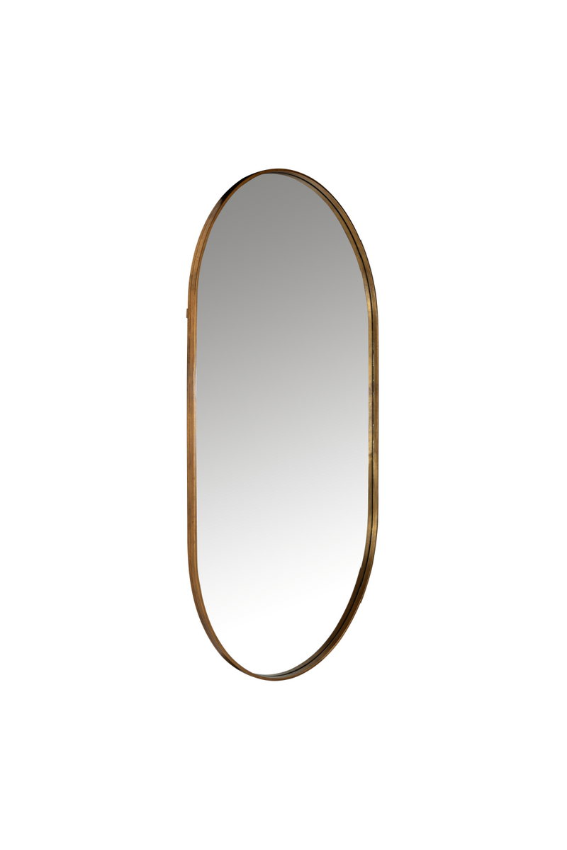 Miroir oval doré | Richmond Skylar | Meubleluxe.fr