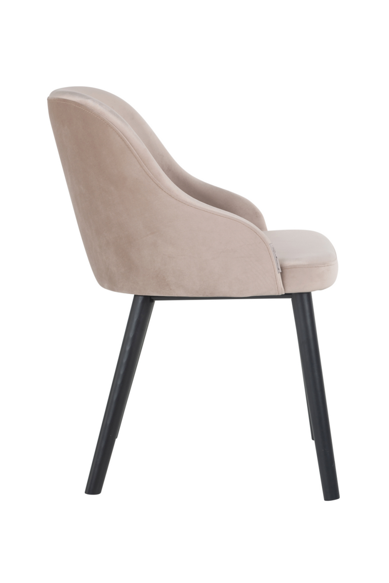 Black Chenille Dining Chair | Richmond Twiggy