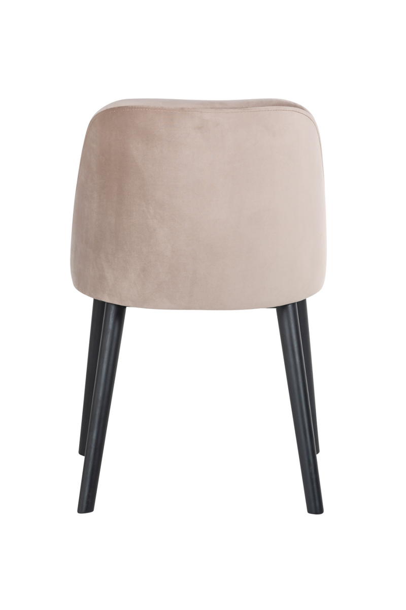 Black Chenille Dining Chair | Richmond Twiggy