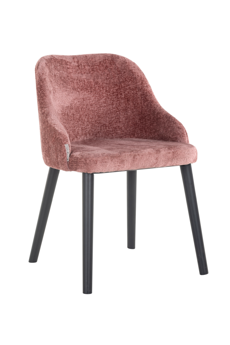 Black Chenille Dining Chair | Richmond Twiggy