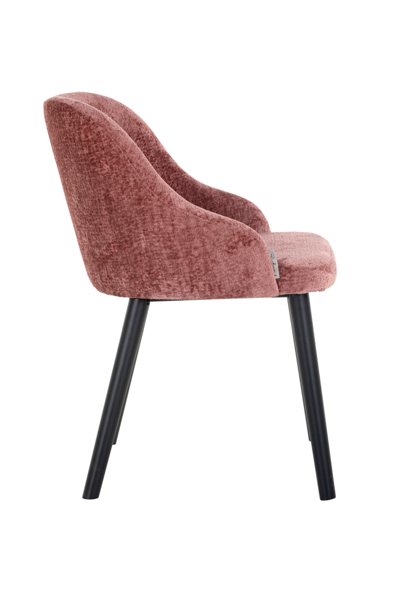 Black Chenille Dining Chair | Richmond Twiggy