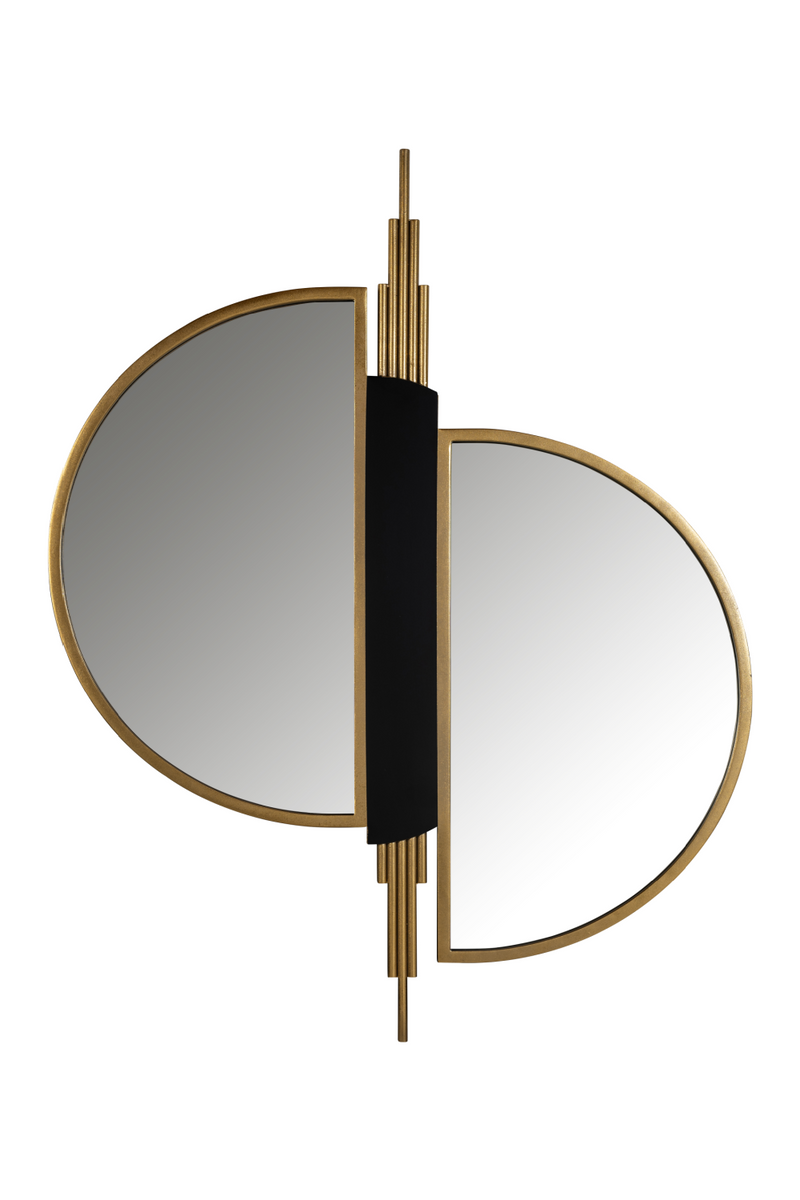 Miroir décoratif doré | Richmond Adelyn | Meubleluxe.fr