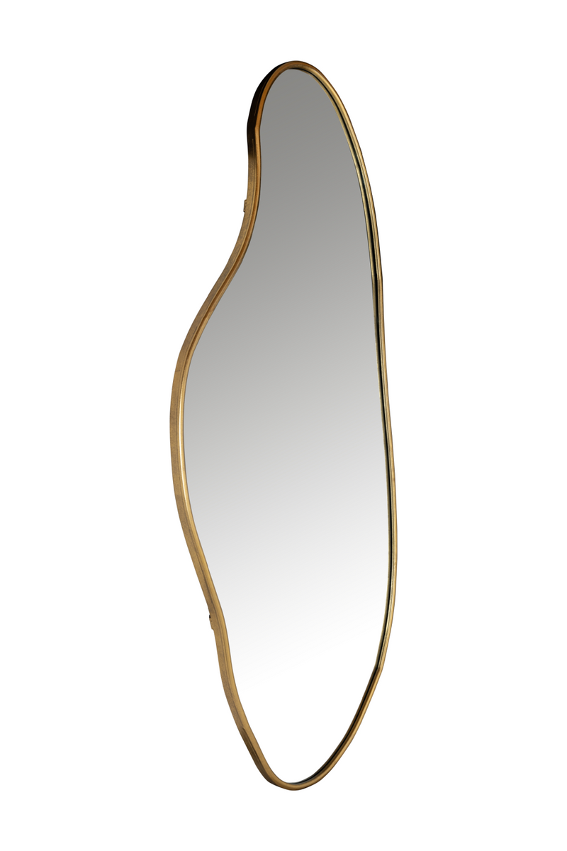 Miroir doré de forme libre | Richmond Alton | Meubleluxe.fr