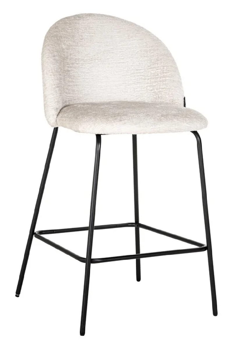 Chaise de comptoir blanc crème | Richmond Alyssa | Meubleluxe.fr