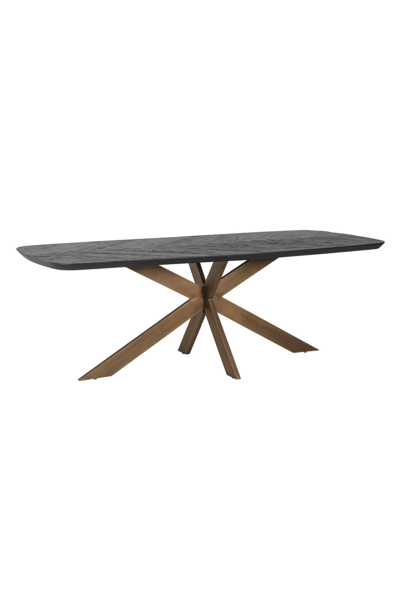 Table de salle à manger en chêne noir 230 cm | Richmond Haley | Meubleluxe.fr