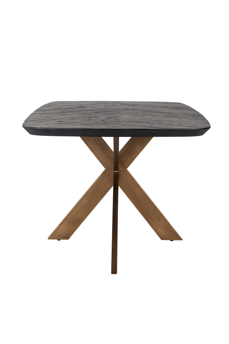 Table de salle à manger en chêne noir 230 cm | Richmond Haley | Meubleluxe.fr