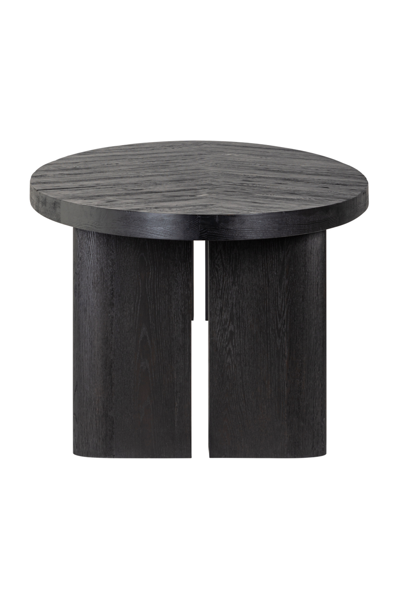 Table de salle à manger ovale en chêne noir 330 cm | Richmond Lily | Meubleluxe.fr