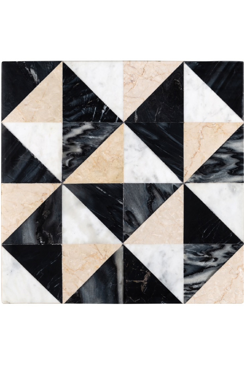 Table d'appoint en marbre | Richmond Rostelli| Meubleluxe.fr