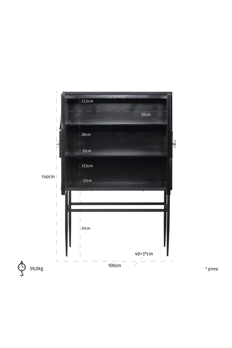 Armoire contemporaine en bois | Richmond Mendoza | Meubleluxe.fr