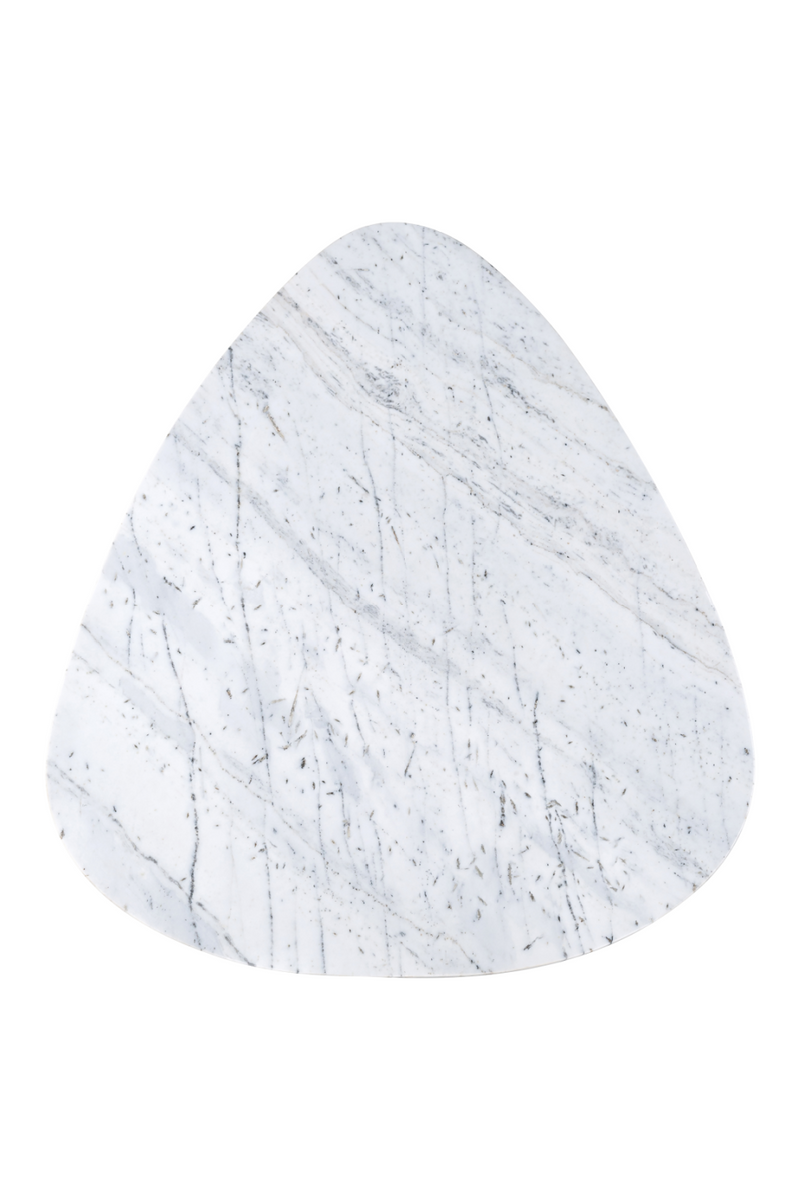 Table d'appoint gigogne en marbre (lot de 2) | Richmond Trocadero | Meubleluxe.fr