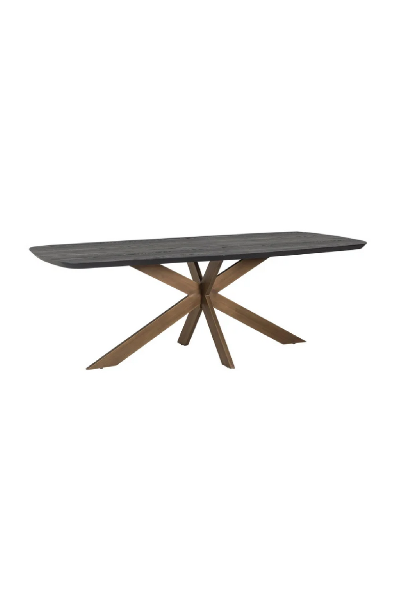 Table de salle à manger ovale en chêne 280 cm | Richmond Cambon | Meubleluxe.fr