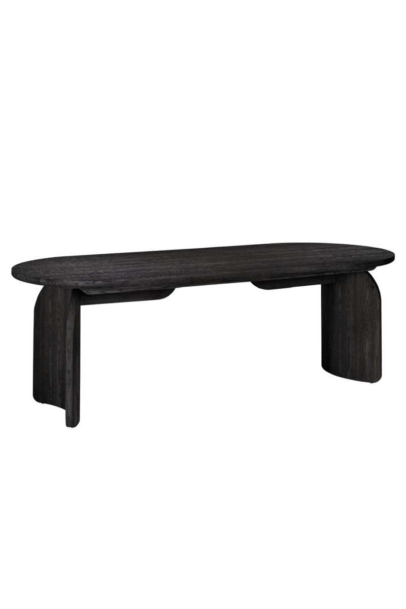 Table de salle à manger en chêne noir 270 cm | Richmond Fairmont | Meubleluxe.fr