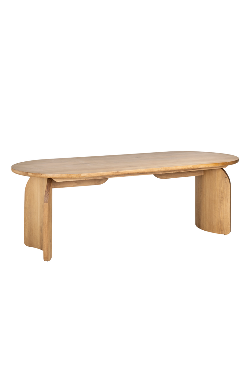 Table de salle à manger en chêne naturel 235 cm | Richmond Fairmont | Meubleluxe.fr