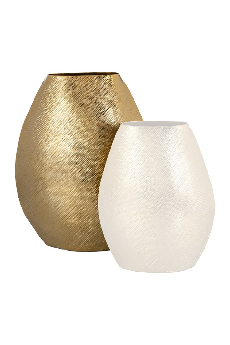 Vase doré L | Richmond Evey | Meubleluxe.fr