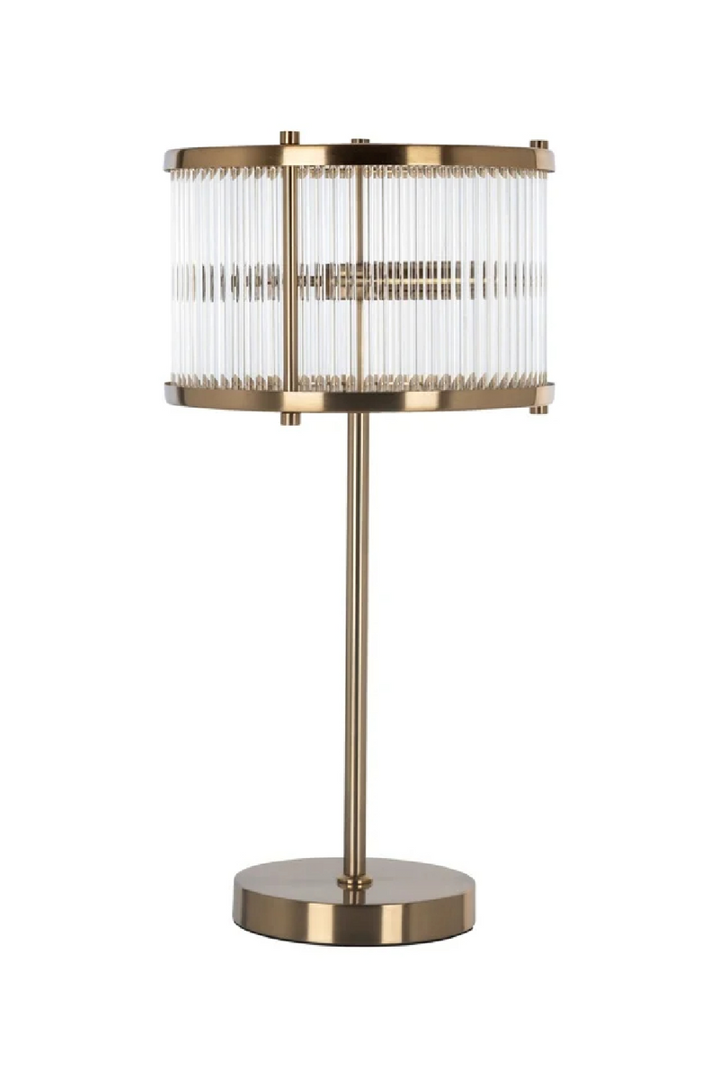 Lampe de table en laiton doré | Richmond Loiza | Meubleluxe.fr