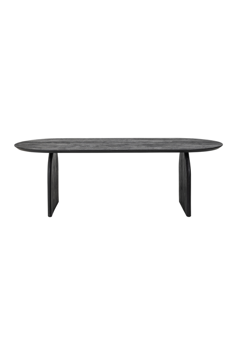 Table de salle à manger en manguier noir 200 cm | Richmond Hudson | Meubleluxe.fr