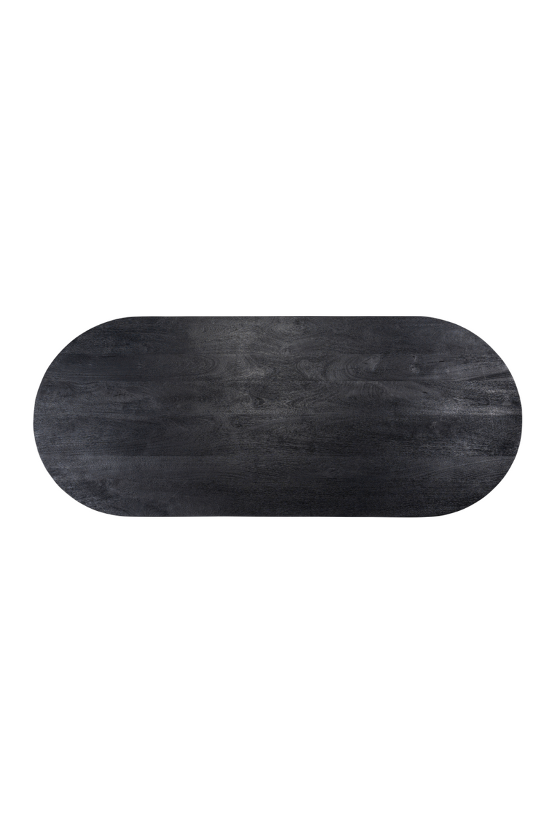 Table de salle à manger en manguier noir 200 cm | Richmond Hudson | Meubleluxe.fr