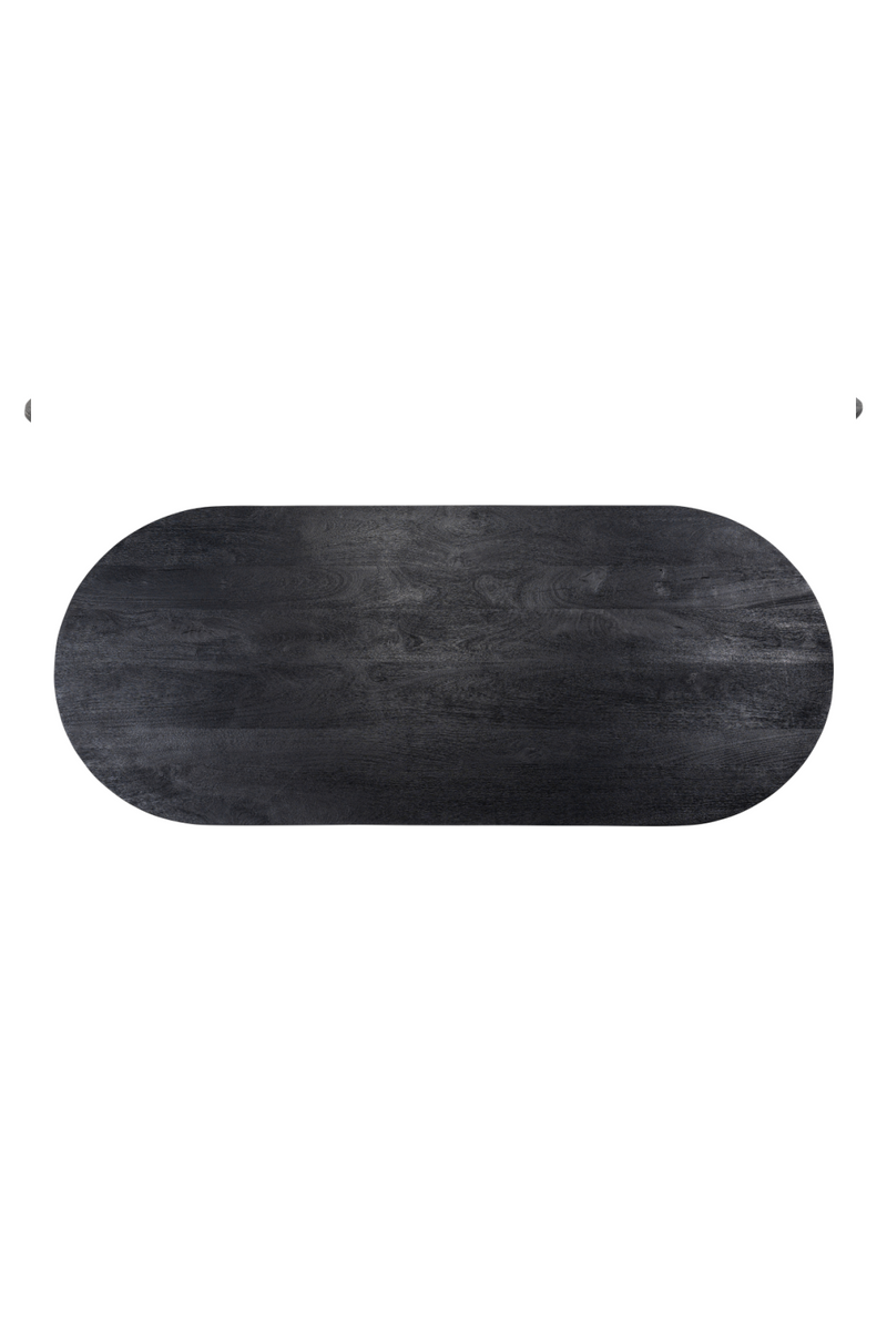 Table de salle à manger en manguier noir 235 cm | Richmond Hudson | Meubleluxe.fr