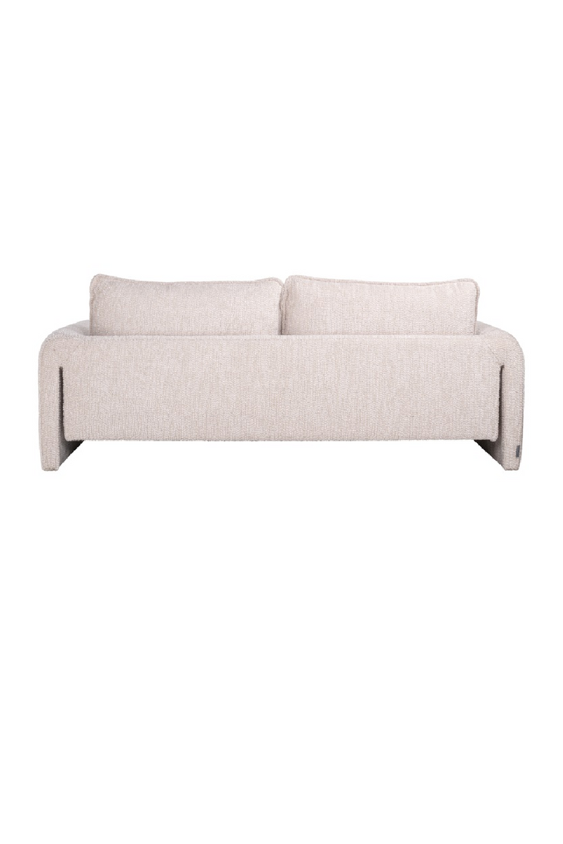 Canapé moderne en chenille beige | Richmond Sandro | Meubleluxe.fr