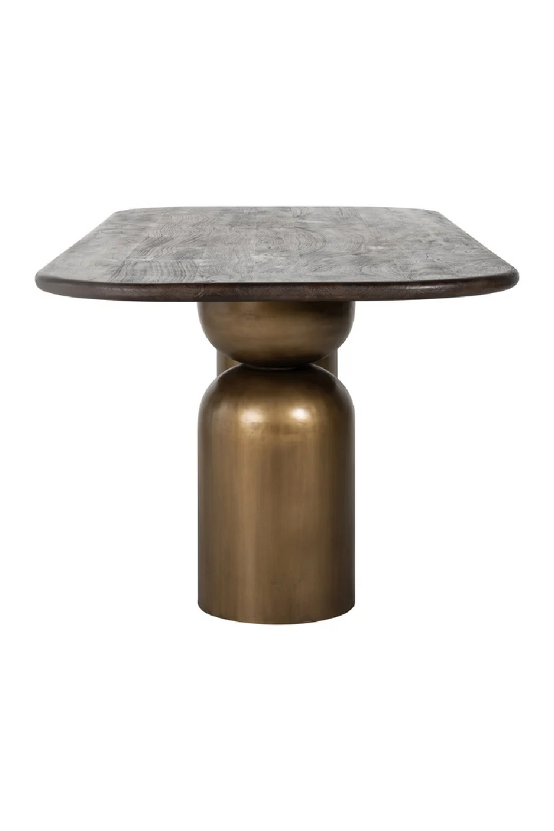 Table à manger moderne en acacia | Richmond Cavo | Meubleluxe.fr