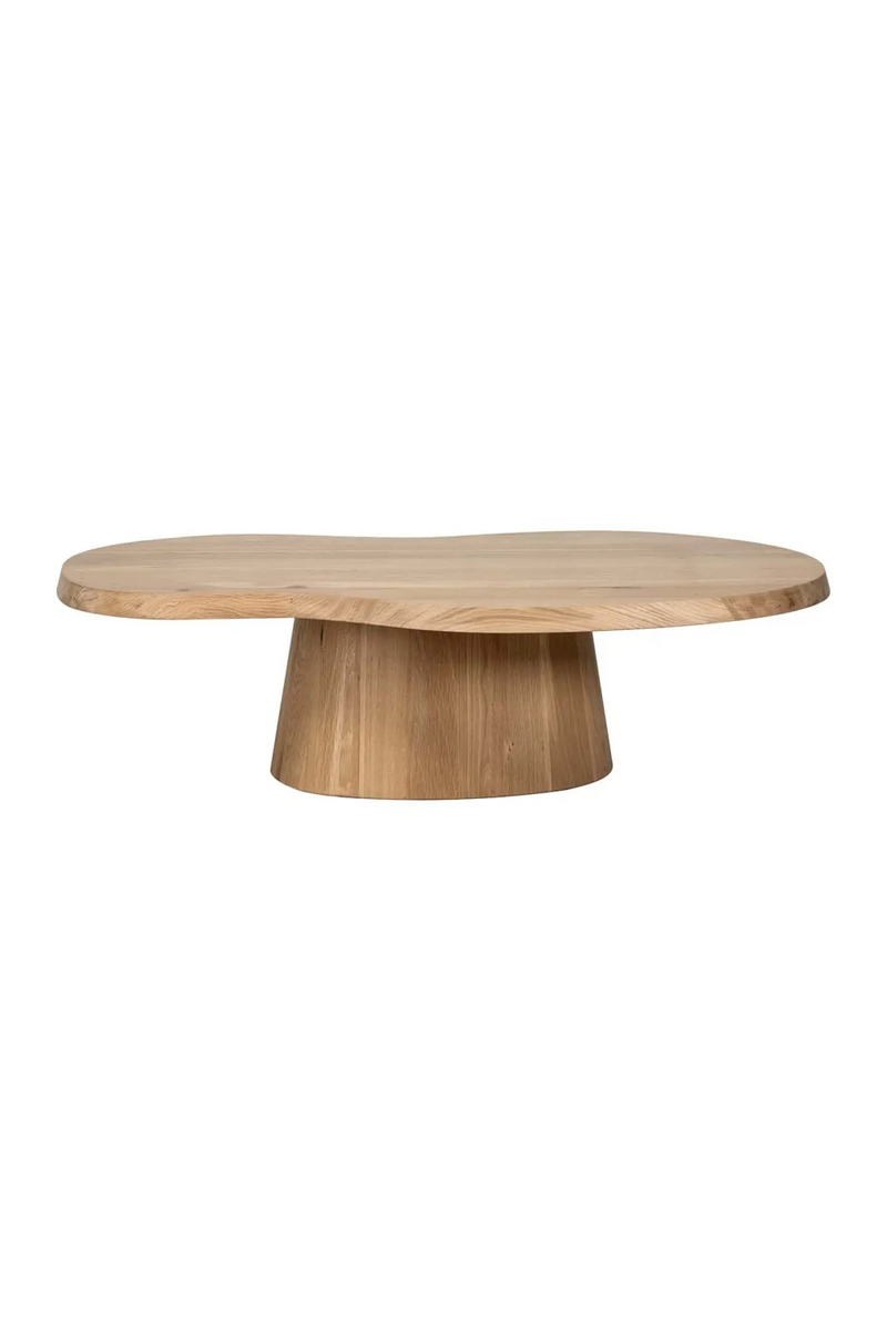 Table basse organique en chêne naturel | Richmond Riva | Meubleluxe.fr