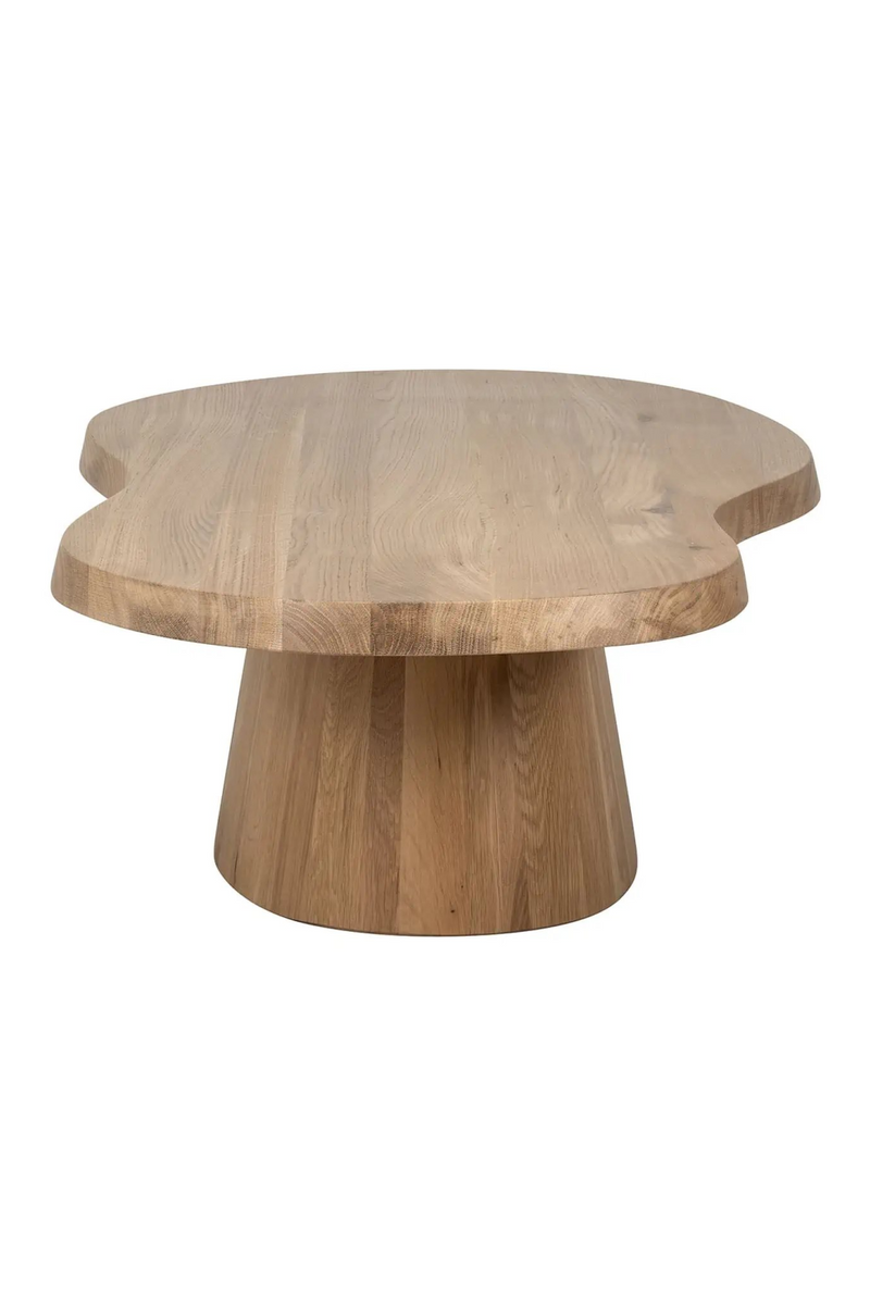 Table basse organique en chêne naturel | Richmond Riva | Meubleluxe.fr