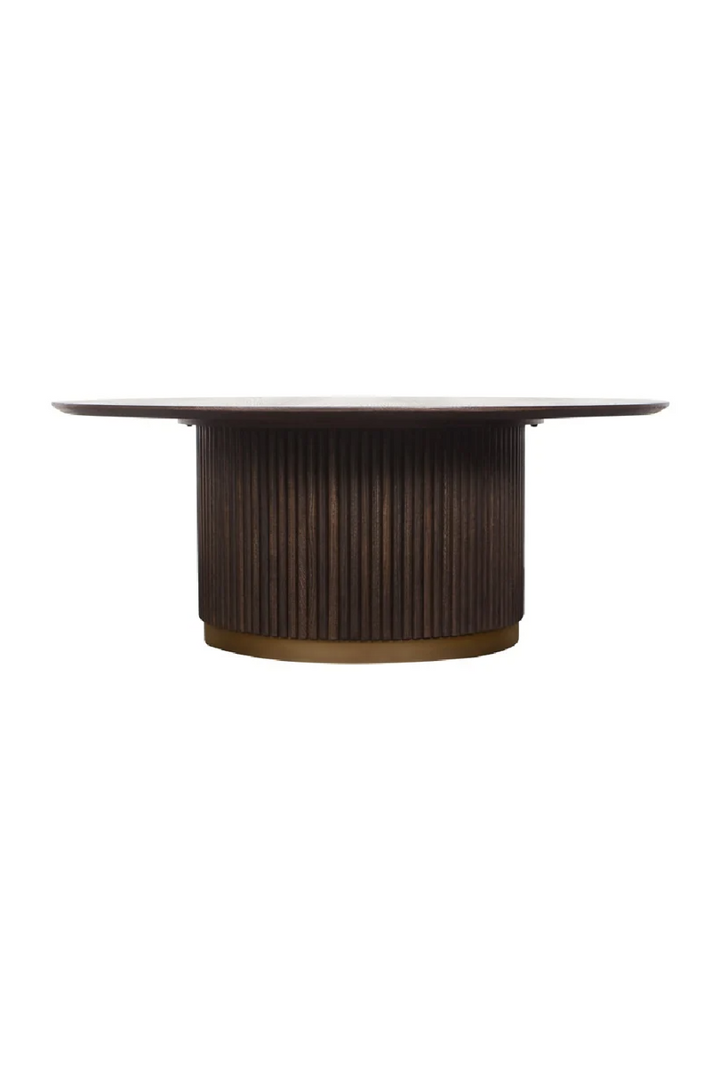 Table basse ronde en bois | Richmond Luxor | Meubleluxe.fr