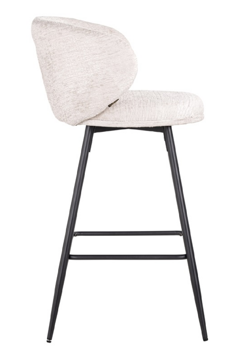 Tabourets de bar crème (Lot de 2)  | Richmond Mimi | Meubleluxe.fr