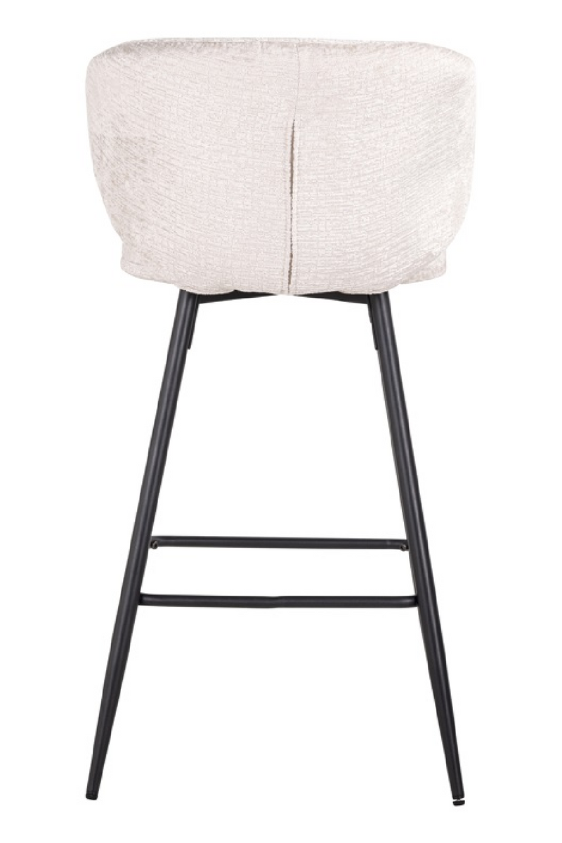 Tabourets de bar crème (Lot de 2)  | Richmond Mimi | Meubleluxe.fr