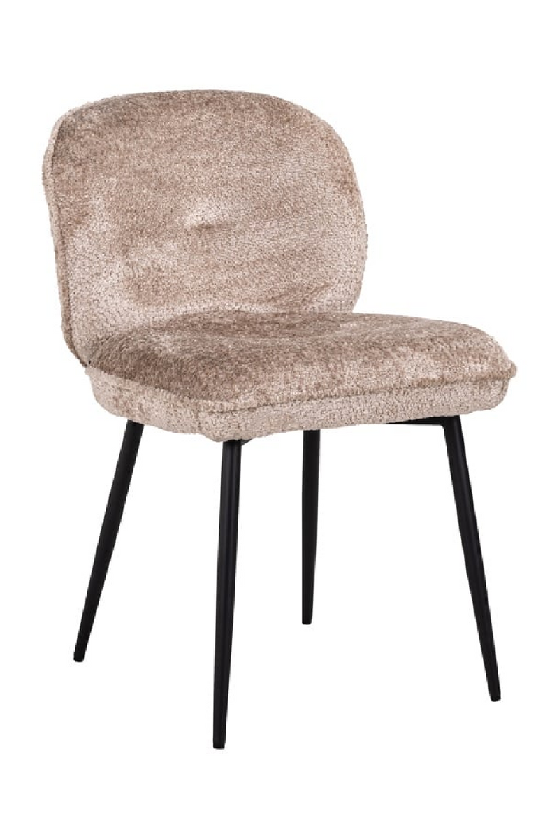 Chaises de salle à manger capitonnées beige (Lot de 2) | Richmond Kiki | Meubleluxe.fr