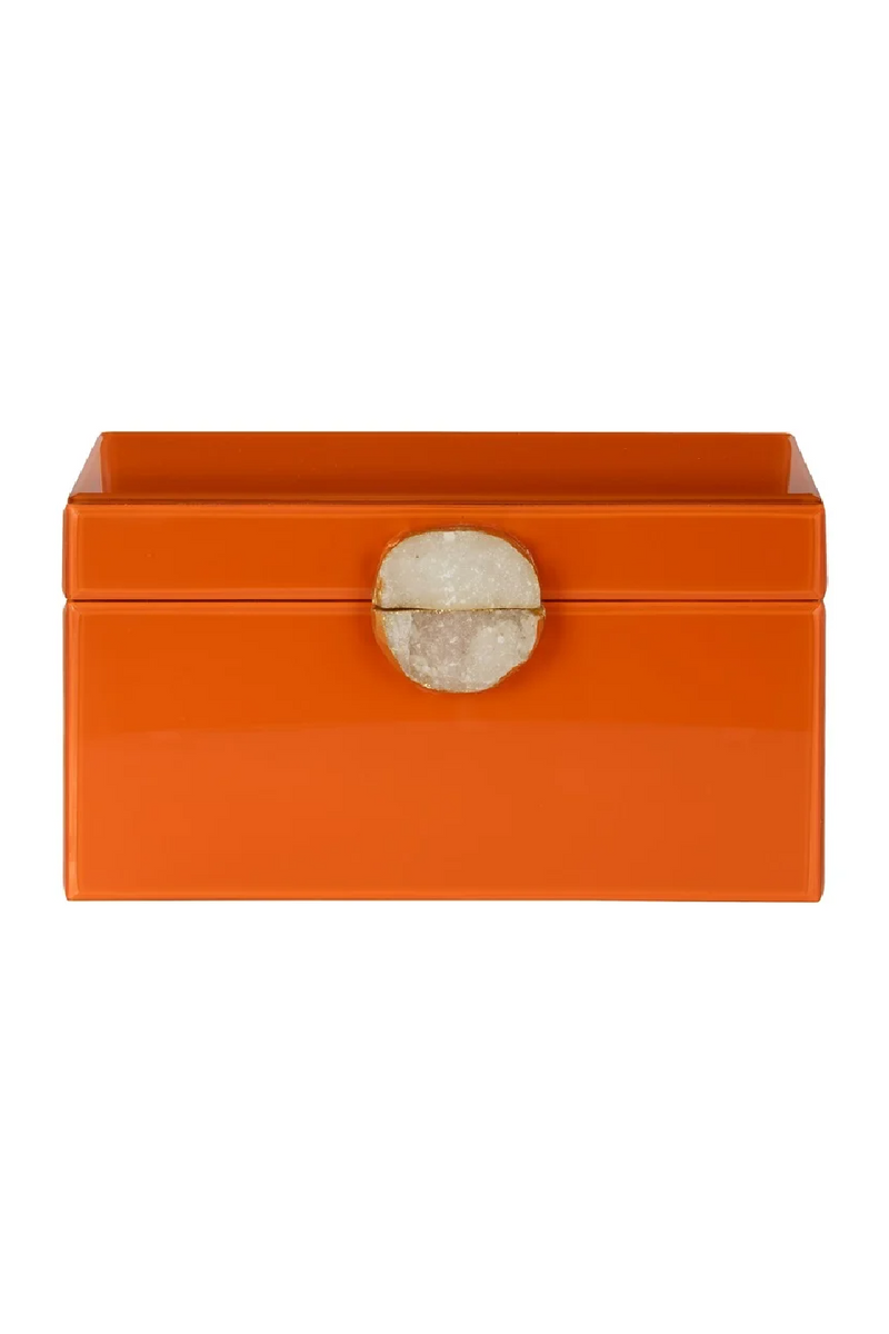 Boîte à bijoux orange | Richmond Lia | Meubleluxe.fr