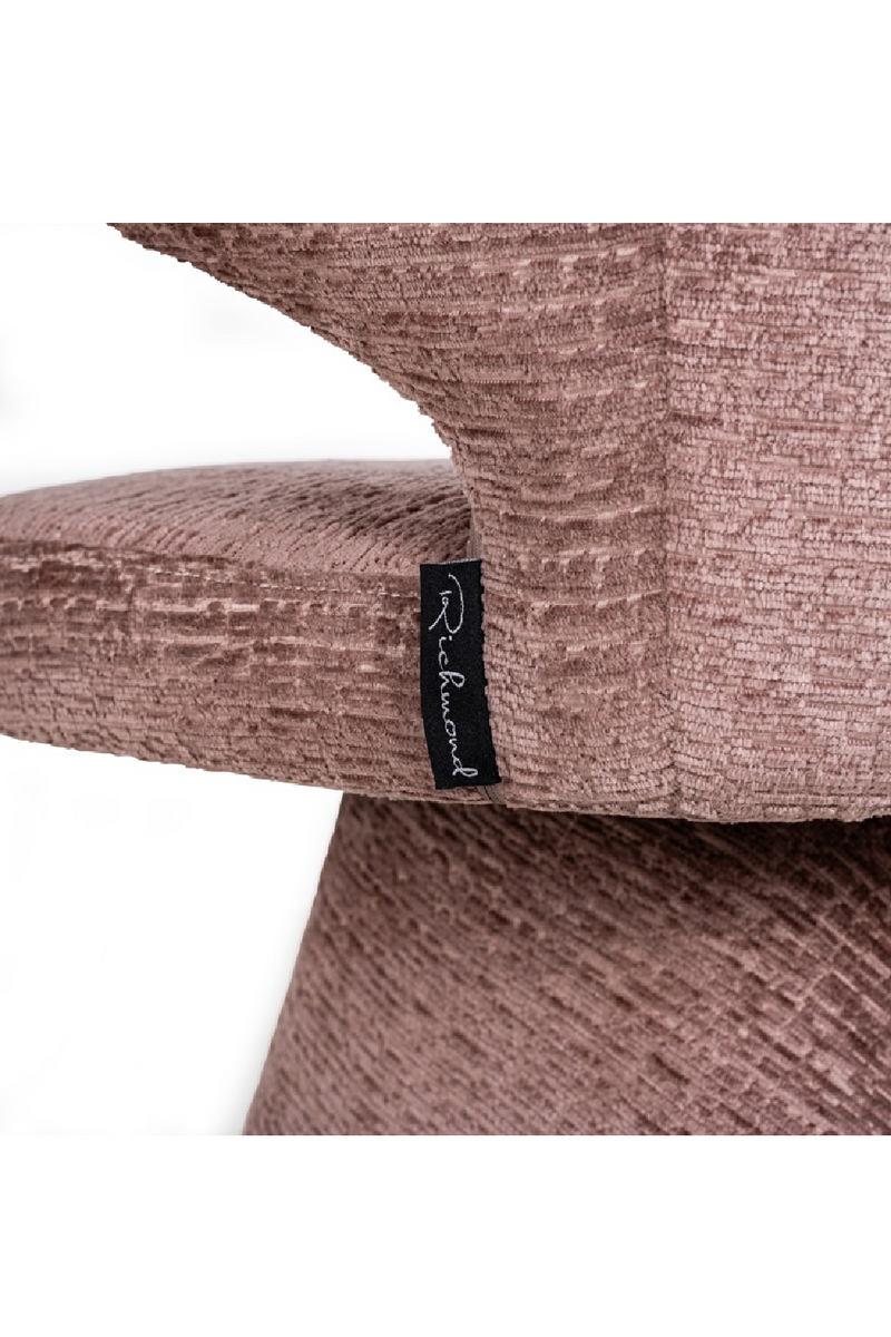 Fauteuil en tissu rose | Richmond Gatsbi | Meubleluxe.fr