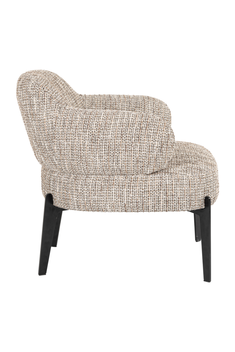 Fauteuil en tissu gris | Richmond Venus | Meubleluxe.fr