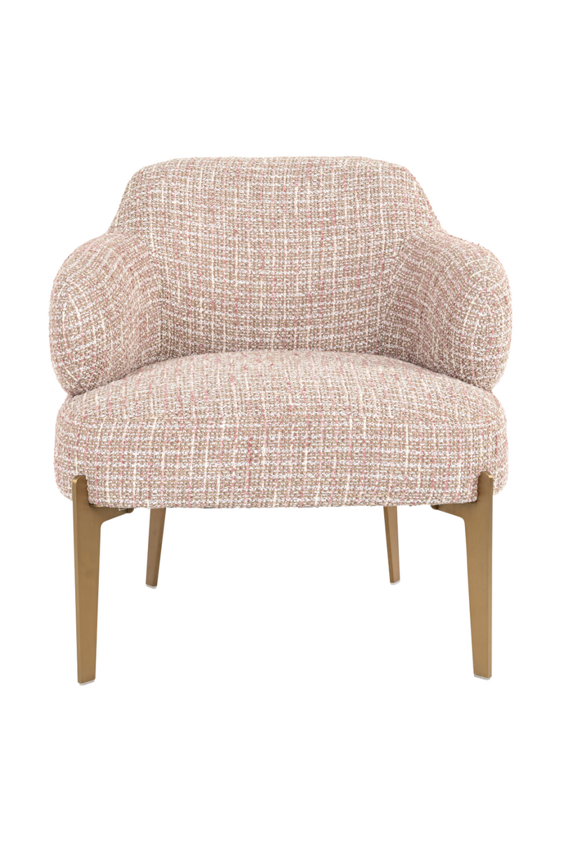 Fauteuil en tissu rose | Richmond Venus | Meubleluxe.fr