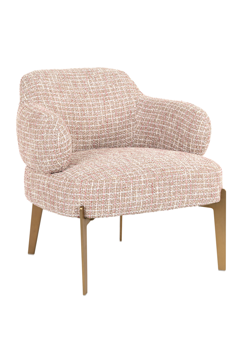 Fauteuil en tissu rose | Richmond Venus | Meubleluxe.fr