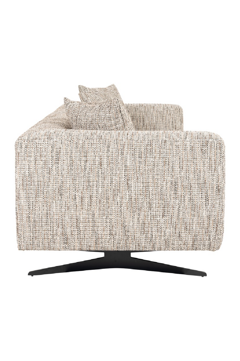 Canapé 3 places en tissu beige | Richmond Hoxton | Meubleluxe.fr