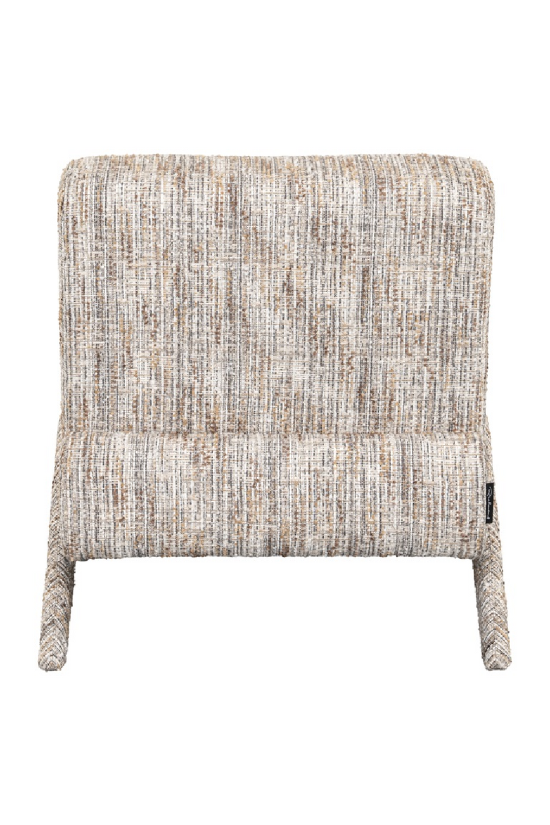 Fauteuil moderne en tissu grège | Richmond Lexi | Meubleluxe.fr