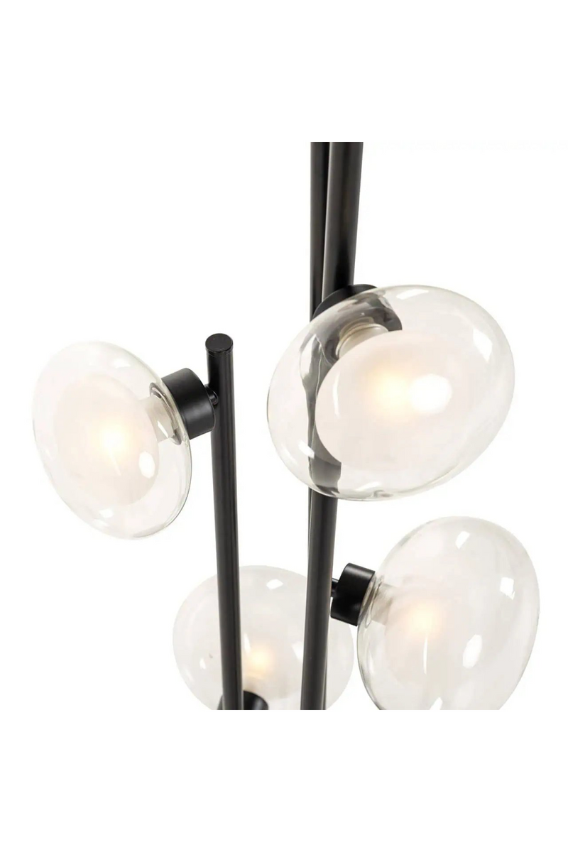 Lampadaire moderne en laiton noir | Richmond Luva | Meubleluxe.fr