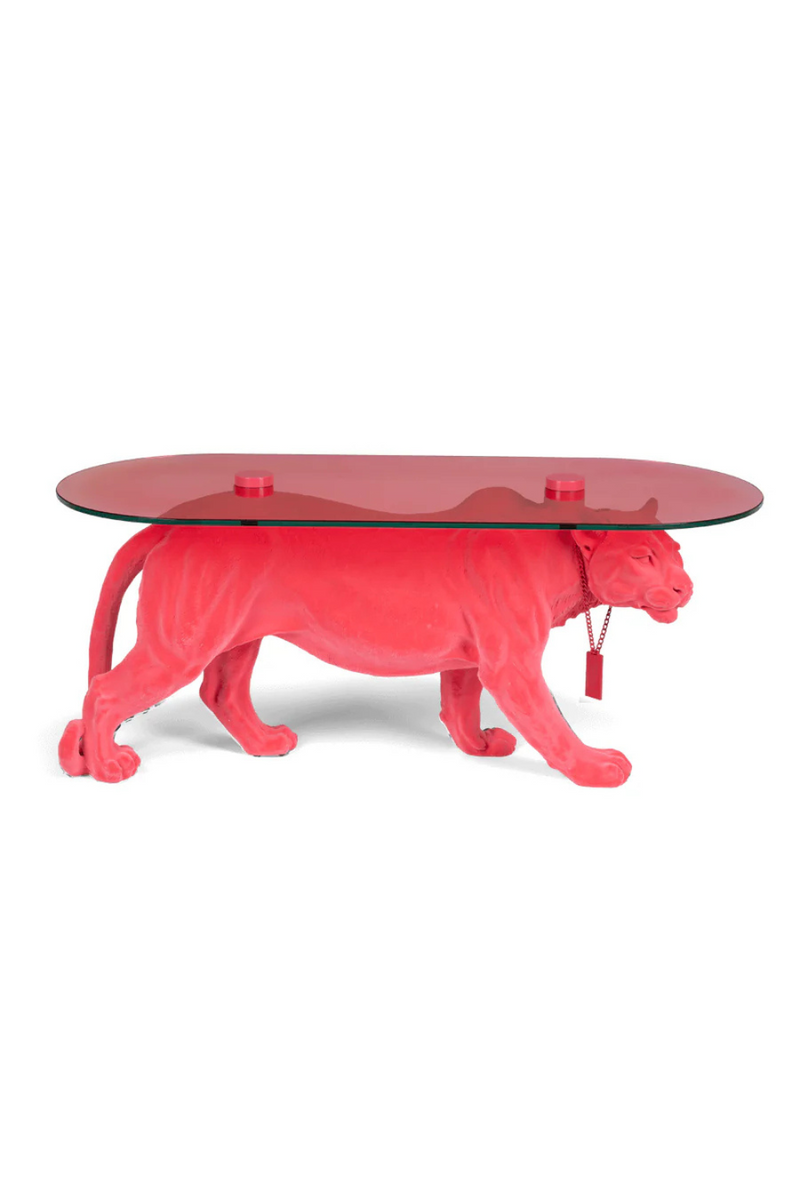 Table basse panthère rose | BM Dope As Hell