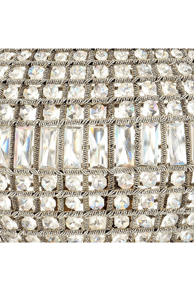 Lustre ovale en cristal | Eichholtz Kasbah M | Meubleluxe.fr