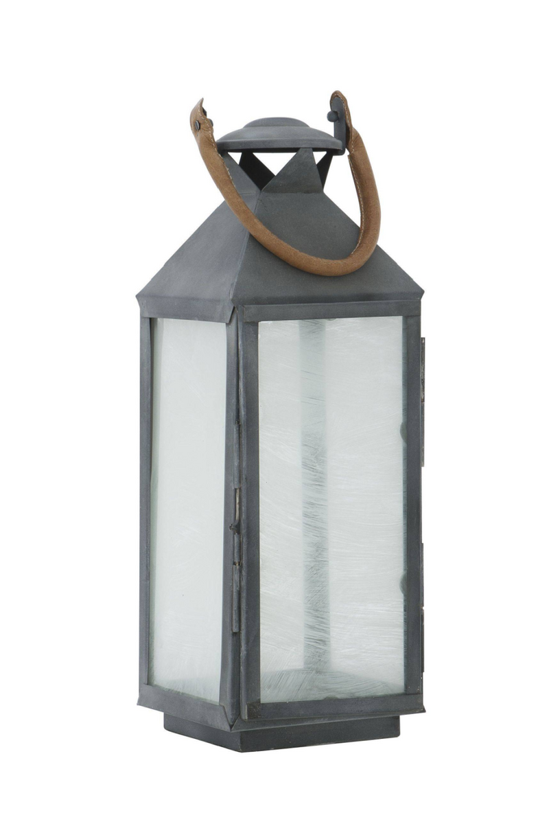 Lanterne en verre avec poignets M | Eichholtz Vanini | Meubleluxe.fr
